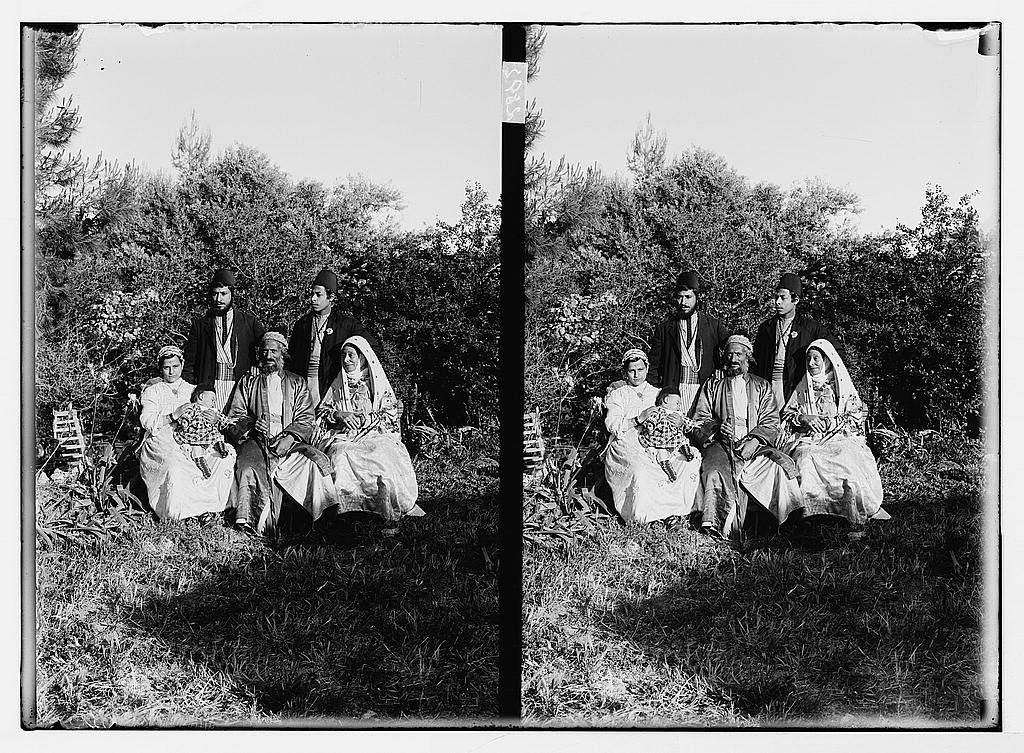 A group of Yemenite Jews photographed in the early 20th century.